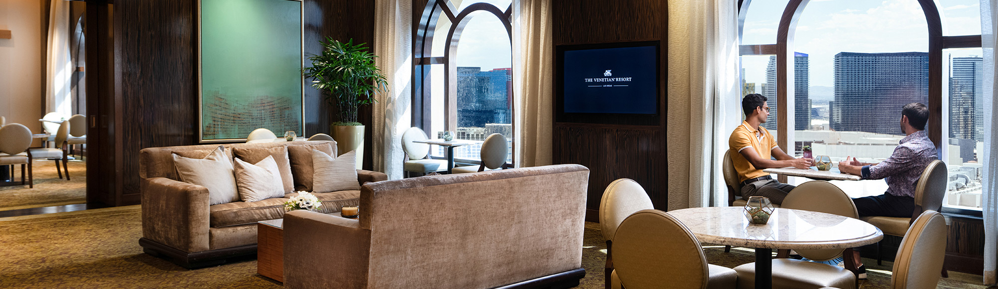 Foto: Vegas.com Außenansicht: The Venetian Prestige Club Lounge