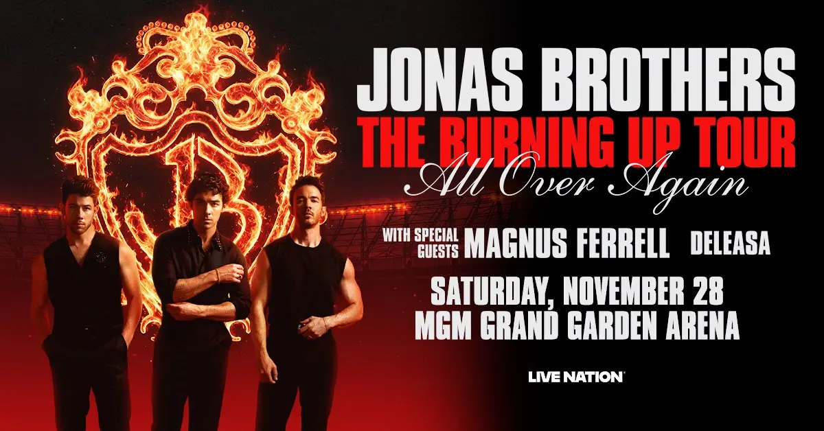 Jonas Brothers – The Burning Up Tour in MGM Grand