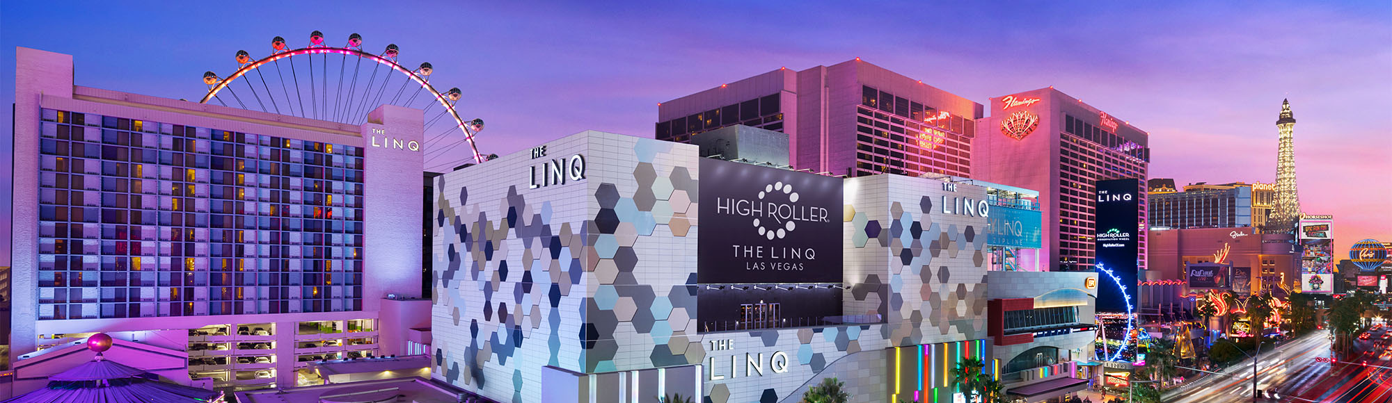 Foto: Vegas.com Außenansicht: The LINQ Hotel & Casino – A Caesars Destination