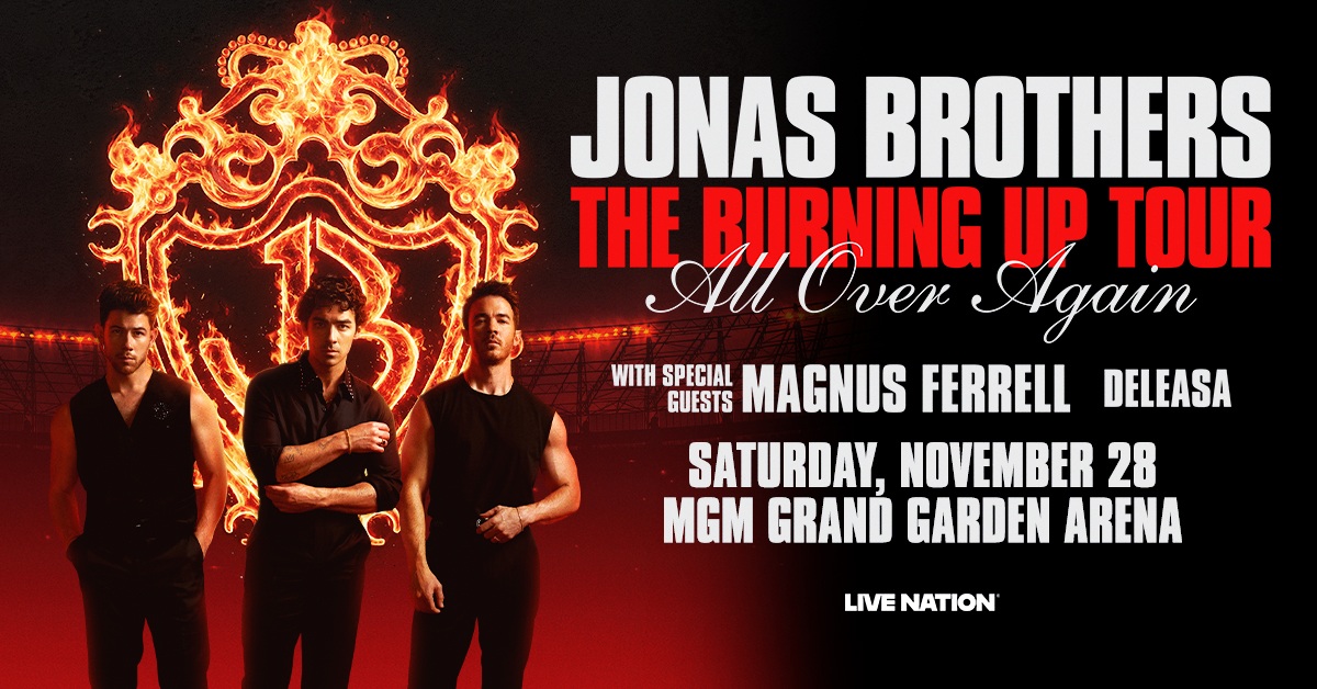 Jonas Brothers – The Burning Up Tour in MGM Grand