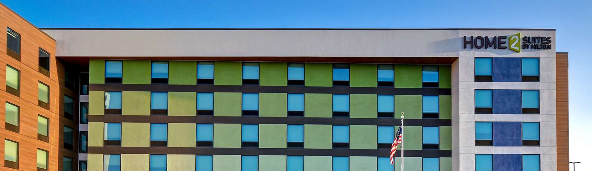 Foto: Vegas.com Außenansicht: Home2 Suites Las Vegas Convention Center
