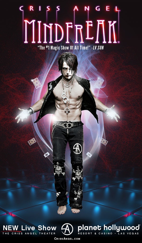 Criss Angel MINDFREAK in Planet Hollywood