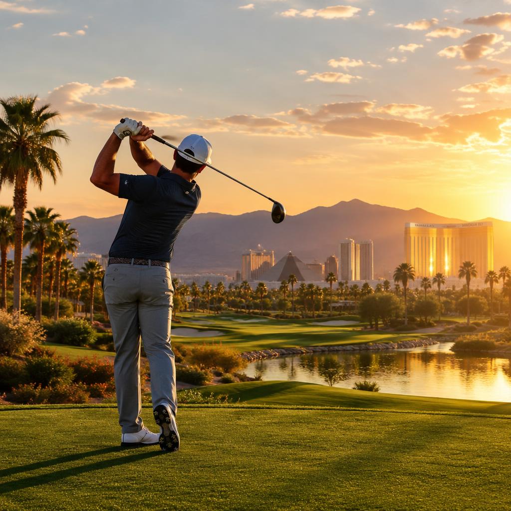 Golfplatz in Las Vegas