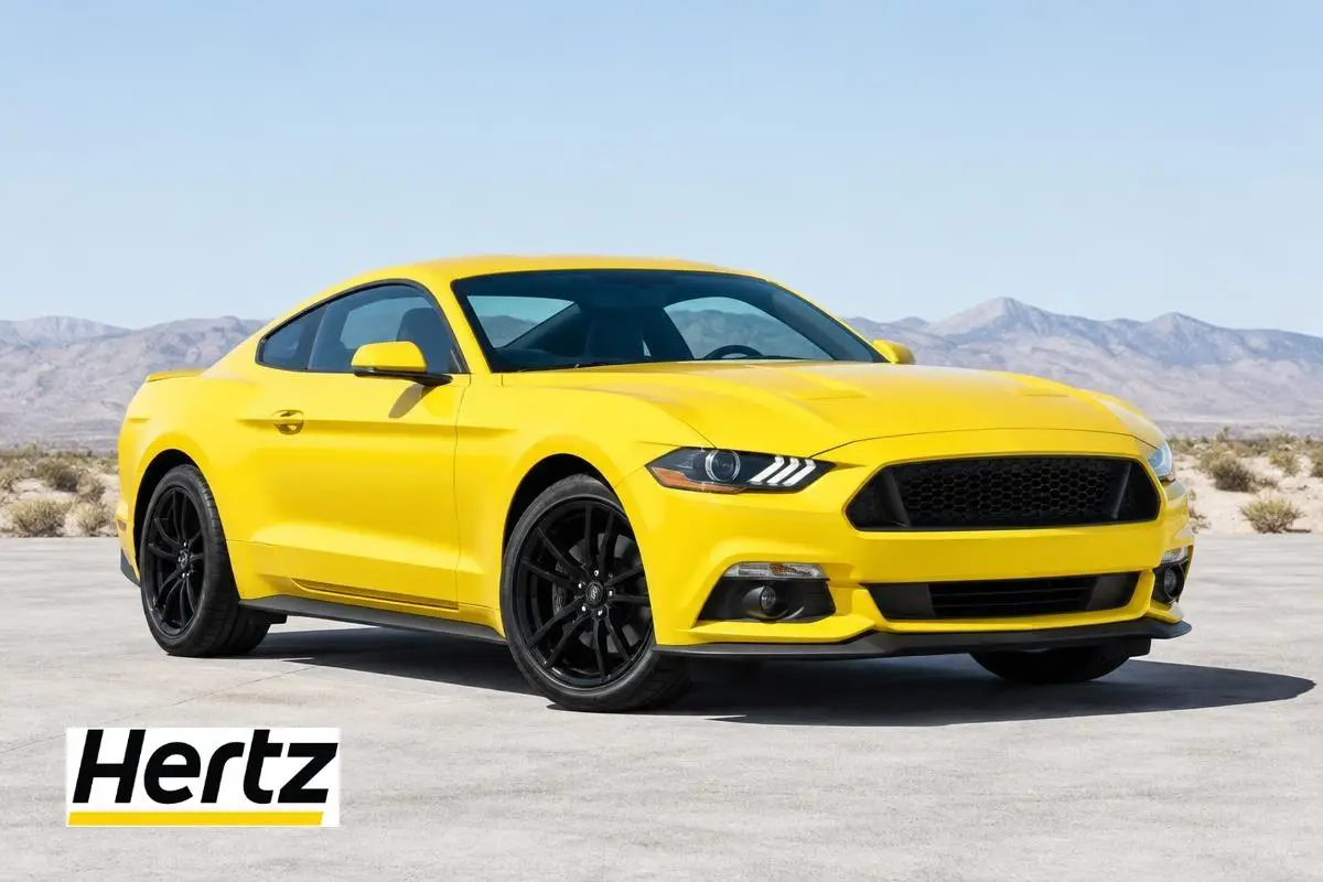 Hertz – US-Sportcoupé (Symbolbild) in Las Vegas