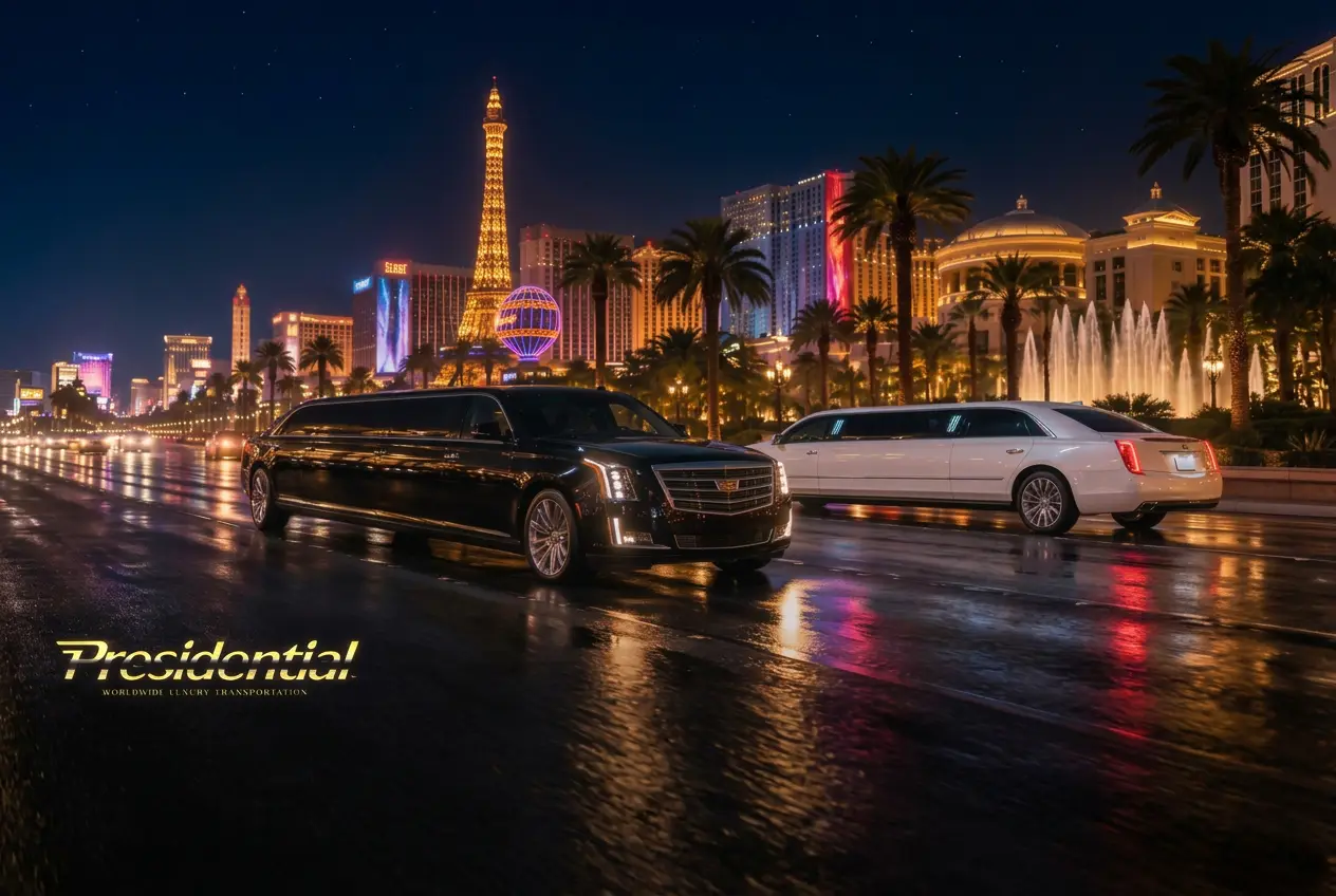 Presidential Limousine – Limousinen mit Fahrer (Symbolbild) in Las Vegas