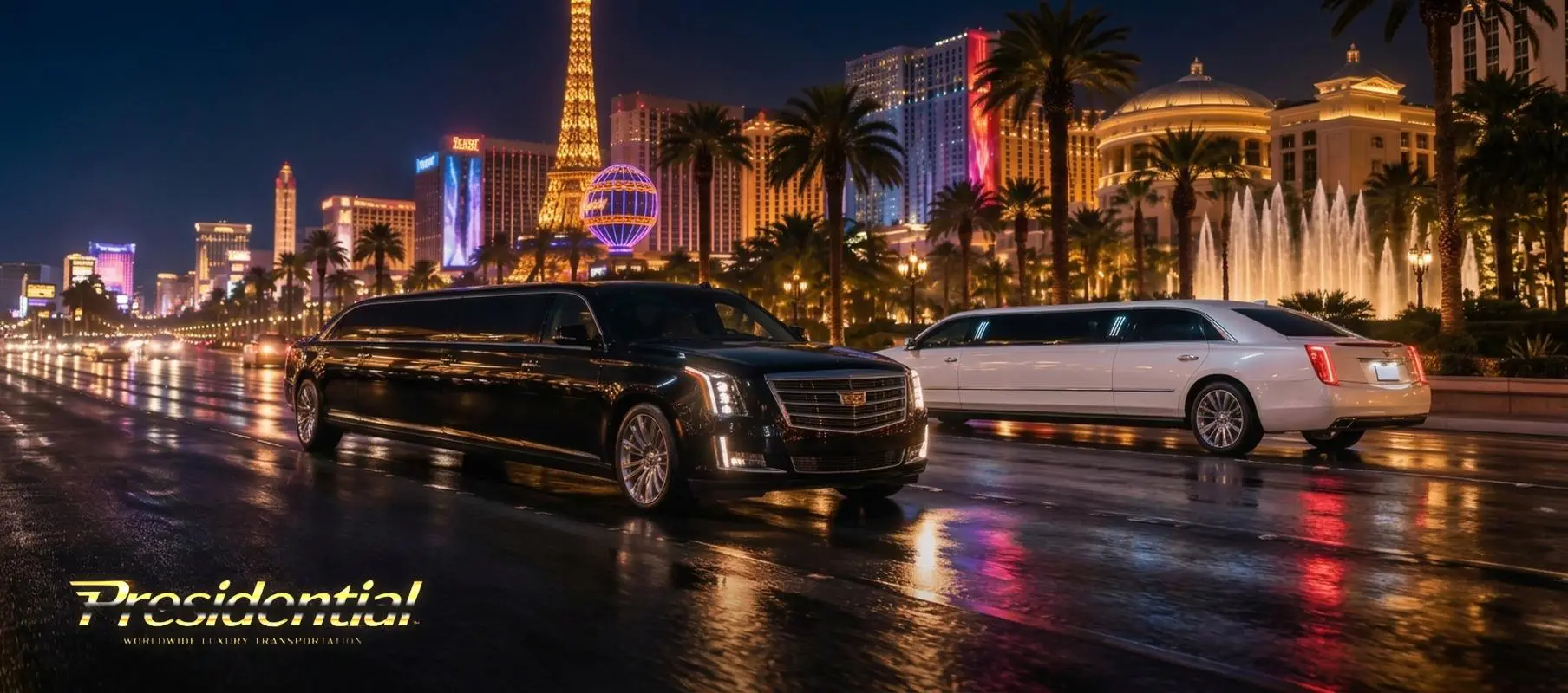 Presidential Limousine – Limousinen mit Fahrer (Symbolbild) in Las Vegas