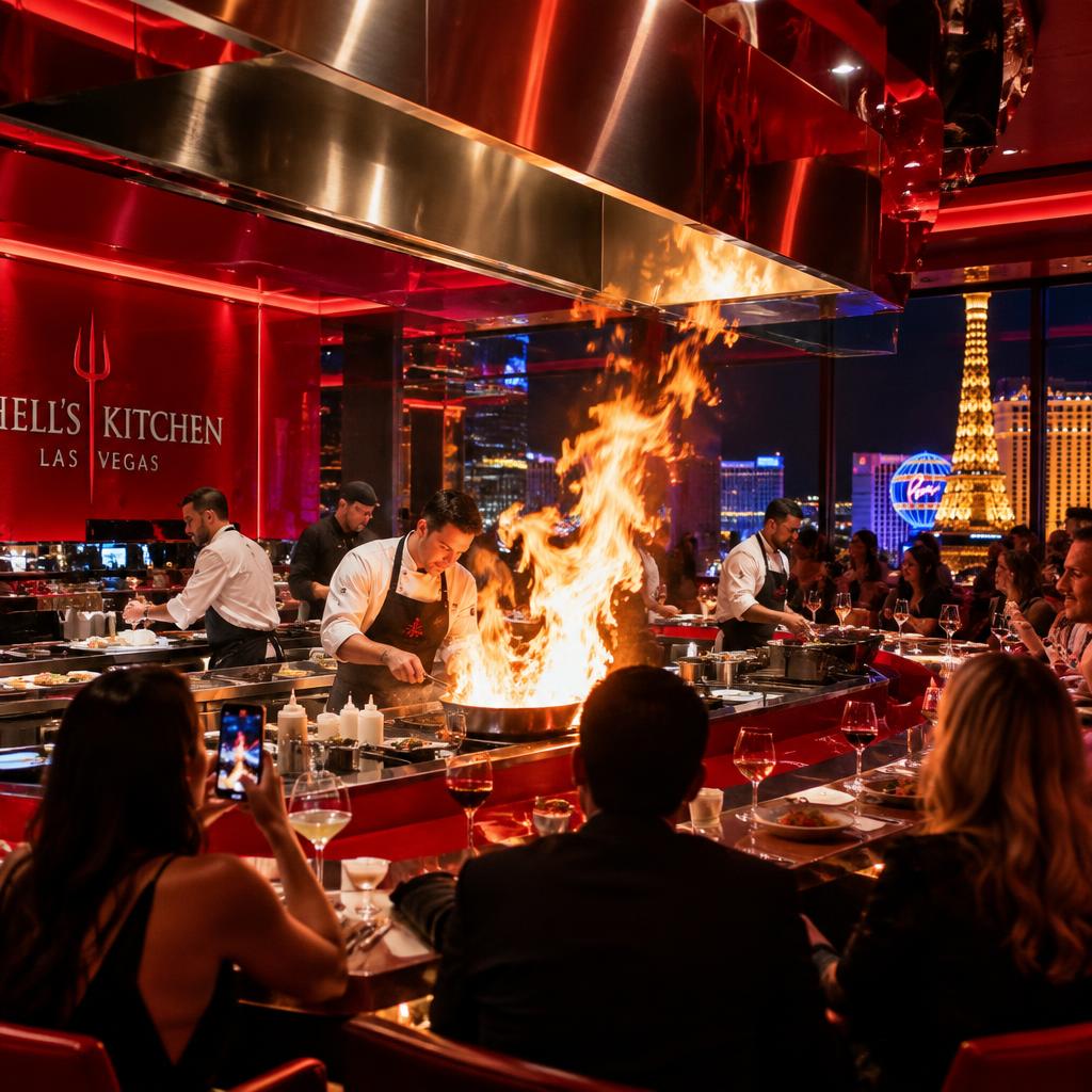 Restaurantküche in Las Vegas