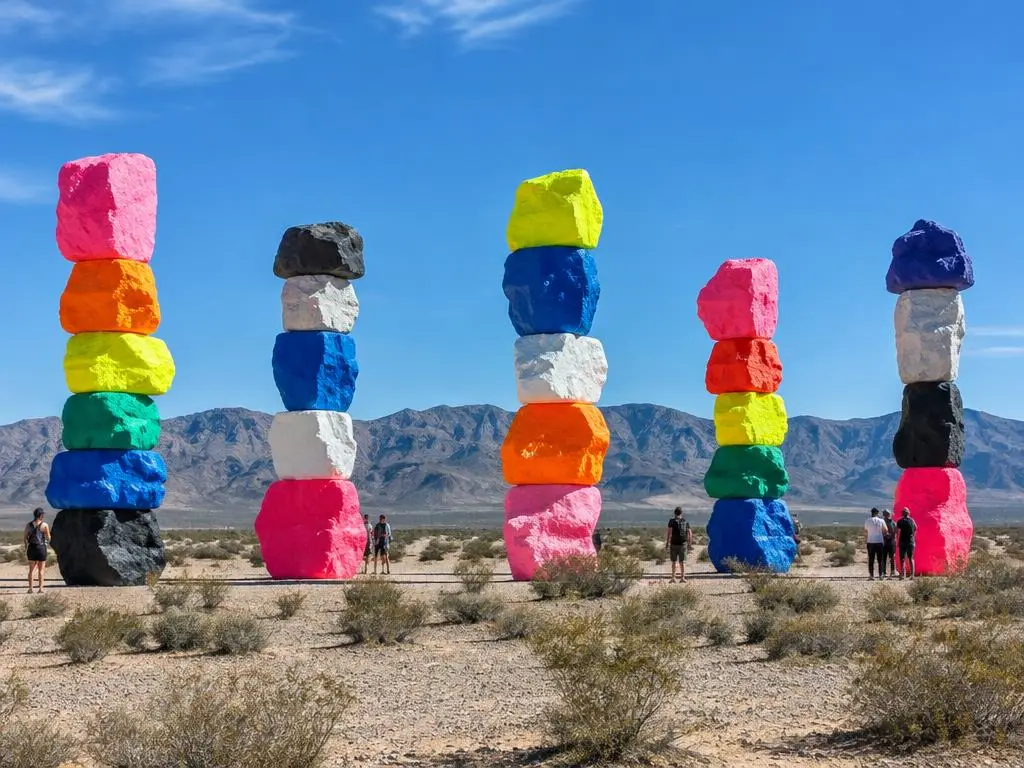 Seven Magic Mountains & Boulder City